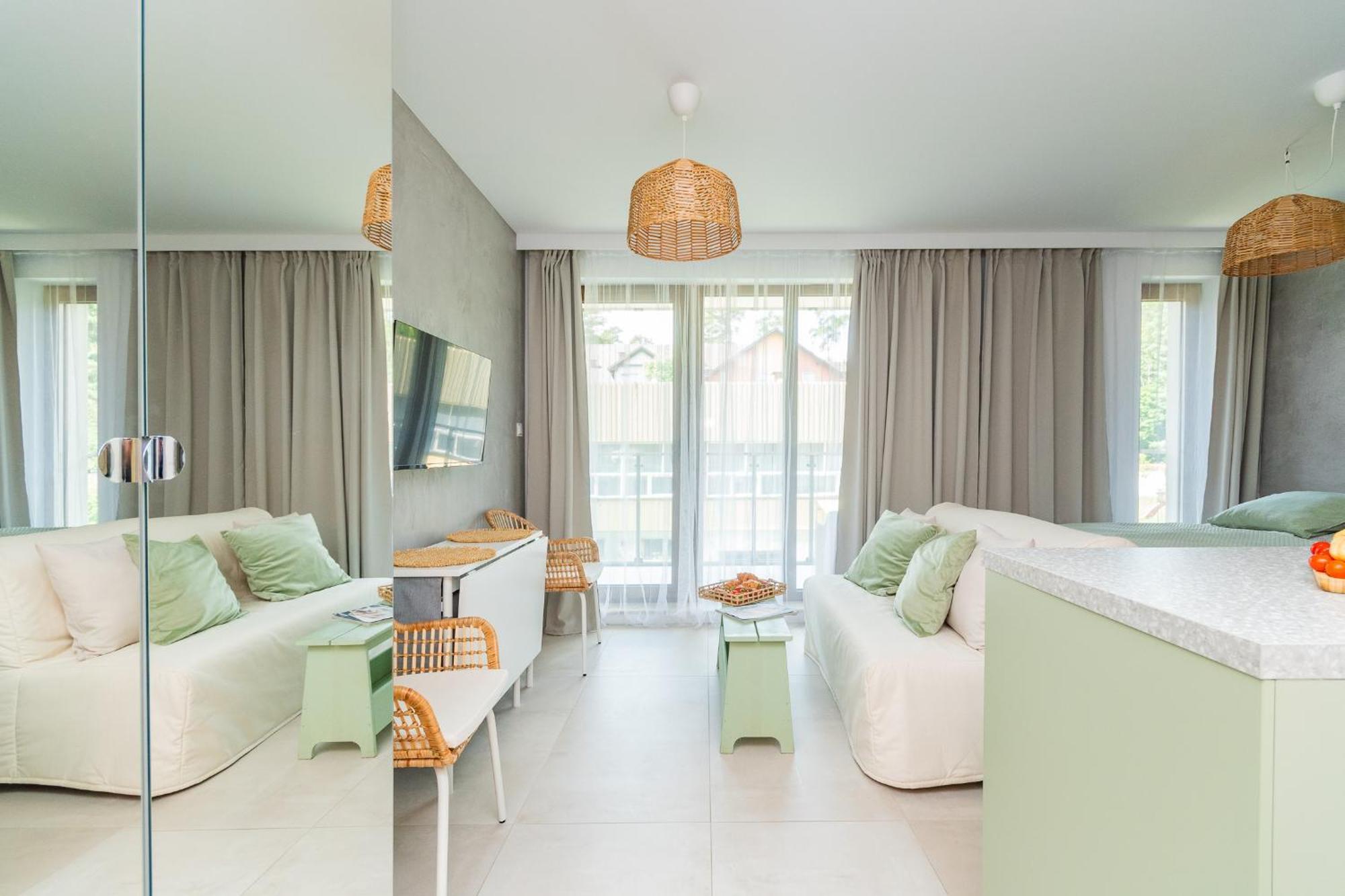 Apartamenty Mierzeja - Stegna Park Studio, 500 M Od Plazy Kültér fotó