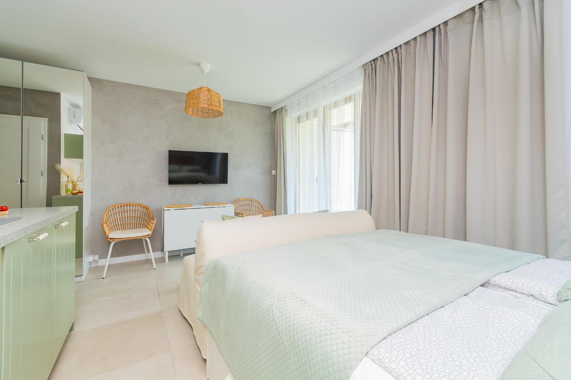 Apartamenty Mierzeja - Stegna Park Studio, 500 M Od Plazy Kültér fotó