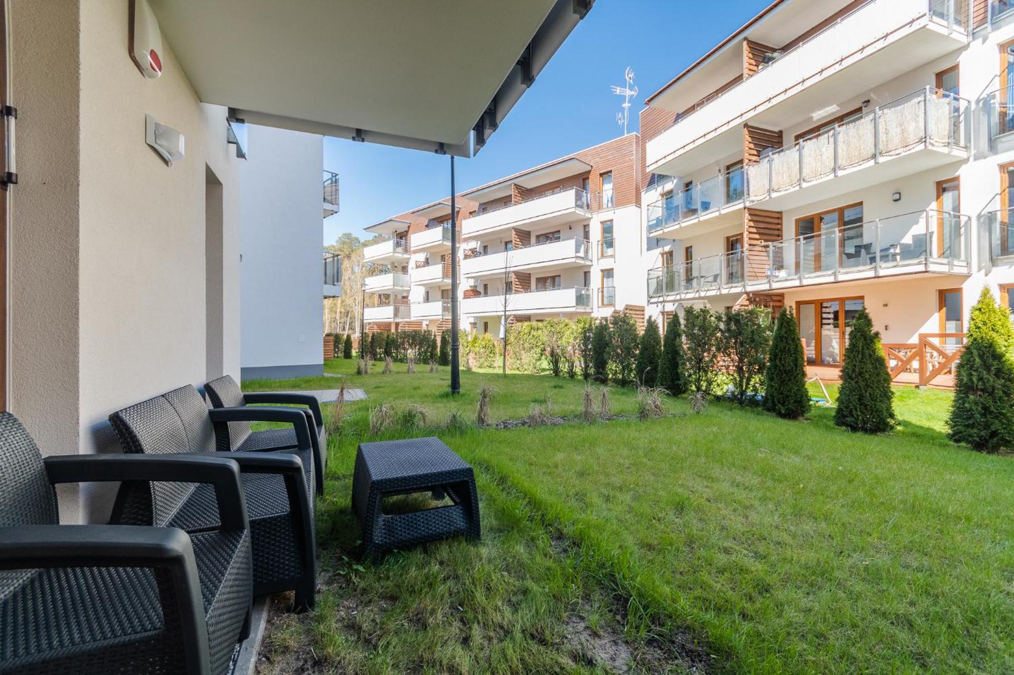 Apartamenty Mierzeja - Stegna Park Studio, 500 M Od Plazy Kültér fotó